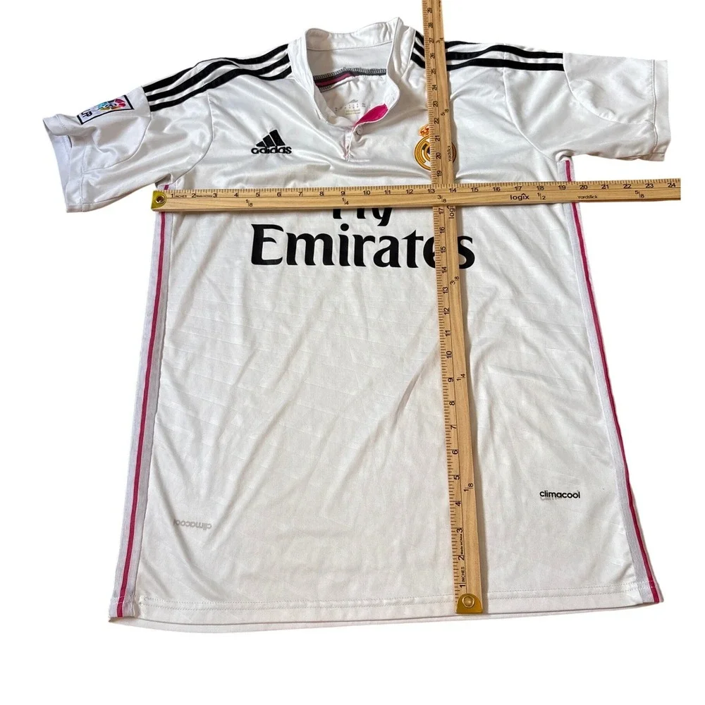 Adidas Real Madrid Jersey Mens White‎ Ronaldo 7 2014-15 Home Kit SIZE M